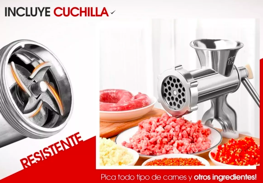 Miniatura 4 de MAQUINA DE MOLER EN ALUMINIO INOXIDABLE